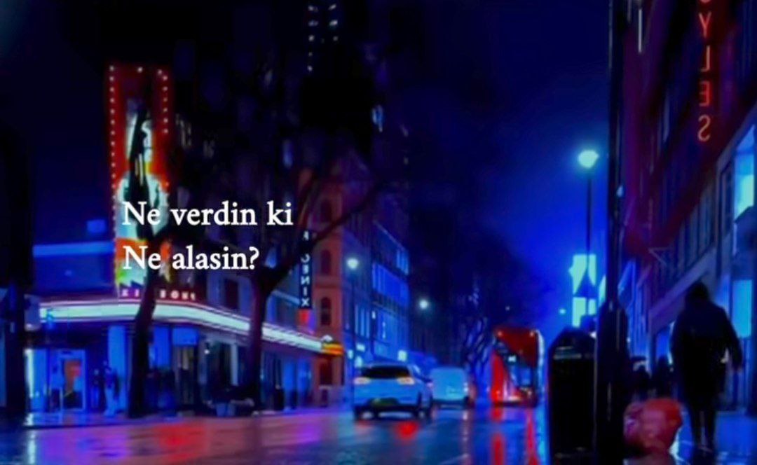 ترکی نه وردین کی نه آلاسین صدای زن